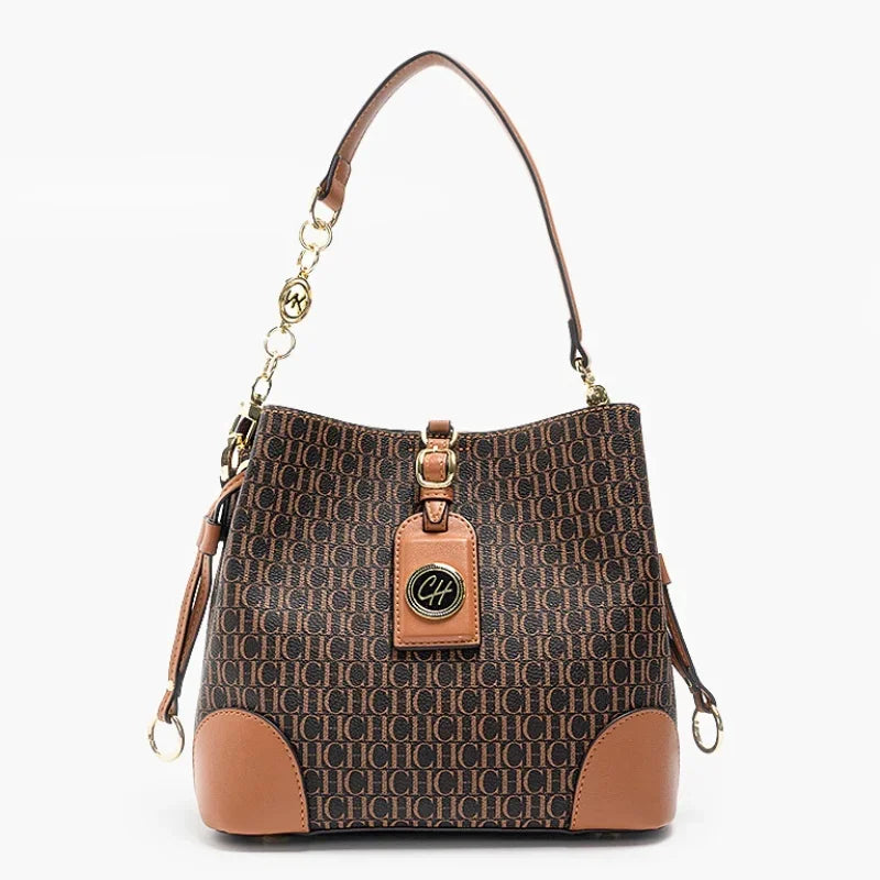 CH High-quality Light Luxury Women's Crossbody Bag Exquisite Classic LargeCapacity Commuting Women's CrossbodyBag Fashionable