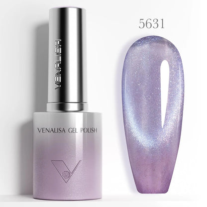 Venalisa TPO Free Hema Free 10ml Winter Nails Warm Coffee Cat Eye Nail Gel Polish Magnet Soak Off UV LED Semi Permanent Nail Gel