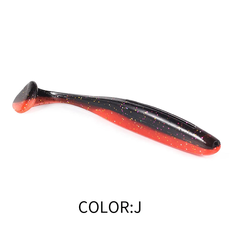 2021 Supercontinent shiner 50mm 75mm 100mm Fishing Lures soft Artificial Bait easy for hooking up big pike