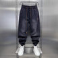 Baggy Hip Hop Streetwear Schwarze Street-Hose y2k Fashion Jeans