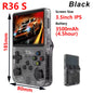 R36S Handheld Game Players 20000+ Games Portable Game Console 64/128GB Retro Games Emulators 3.5in IPS Screen Support Wholesale