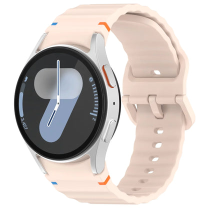 Silicone Strap for Samsung Galaxy Watch7 6 5 4 44mm 40mm Sports Watches Instead of Bracelets for 6/4 Classic 47mm 46mm 43mm 42mm