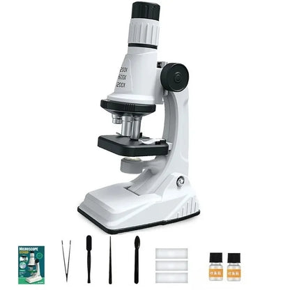 Kids Pocket Microscope Kit 200x–1200x | STEM Science Toy