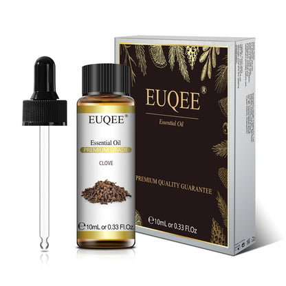 EUQEE 10ml Reines Natürliches Ätherisches Öl Lavendel Jasmin Eukalyptus Vanille Sandelholz Süße Orange Zitrone Oregano Neroli Duft