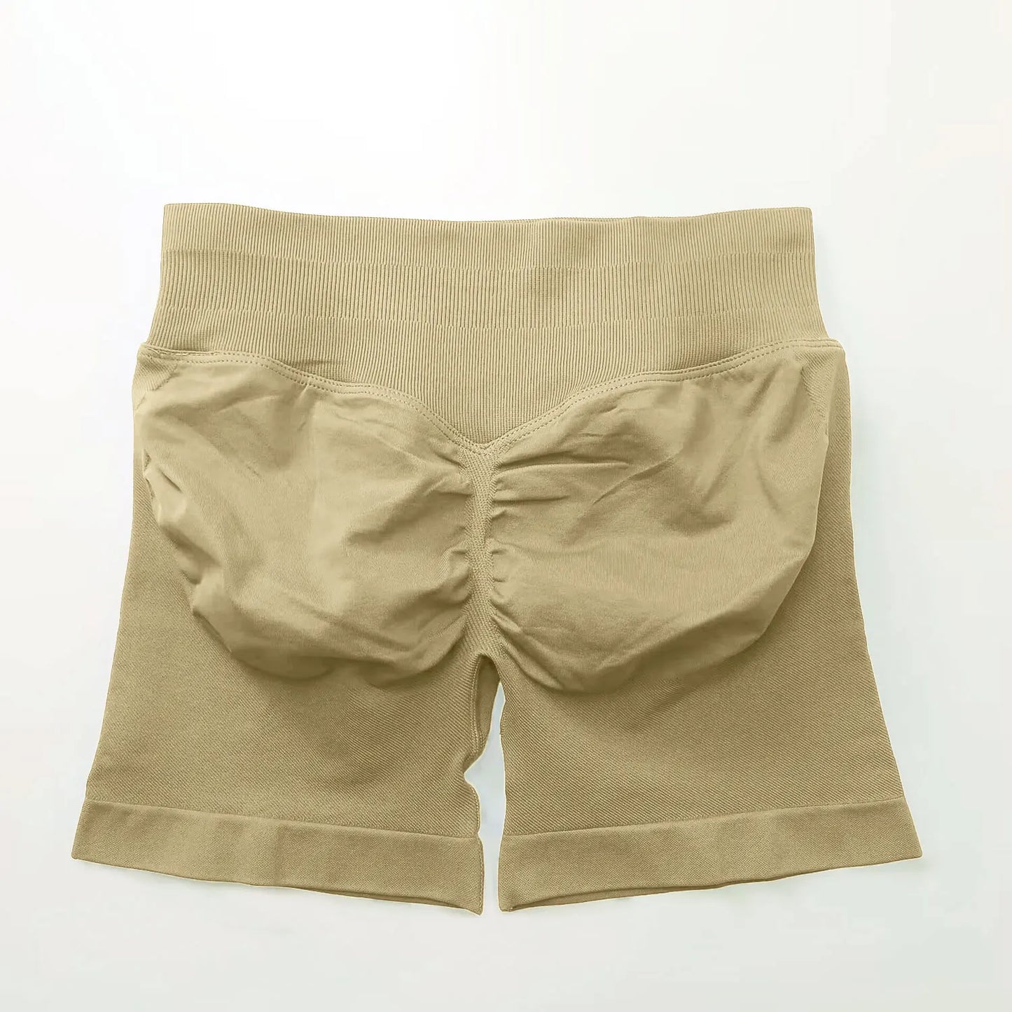 Women's 4.5" Biker Shorts | Scrunch Butt Seamless Yoga Gym Leggings