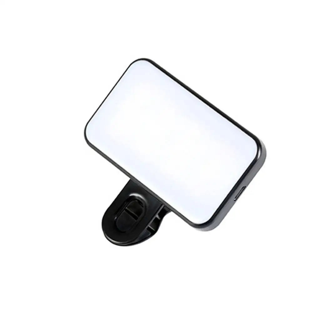 LED Selfie-Licht für iPhone, iPad, Handy, Laptop, Clip-Blitz, Füll-Video, Foto-Ringlicht, Fotolampe