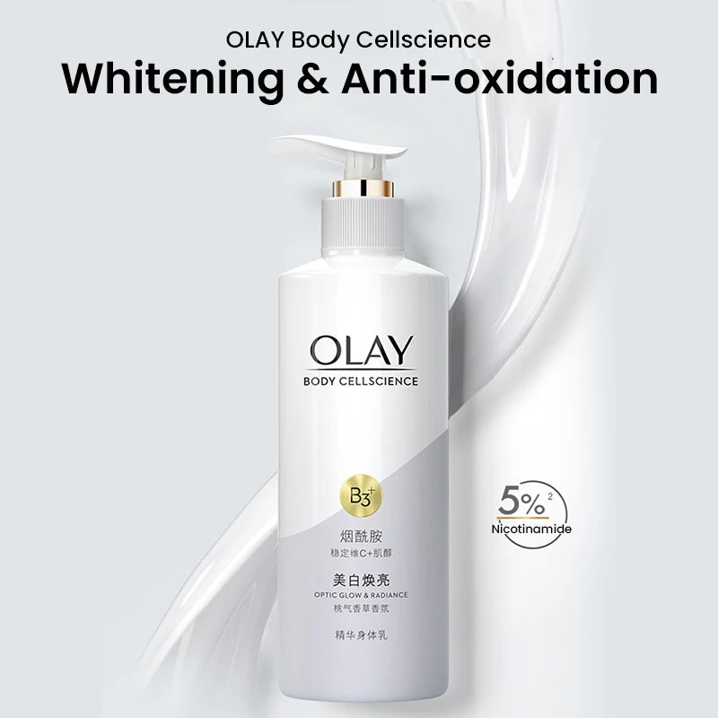 Olay Body Lotion B3+ Vitamin C 250ml Body Milk Nicotinamide VC essence Whitening&Moisturizing Cream