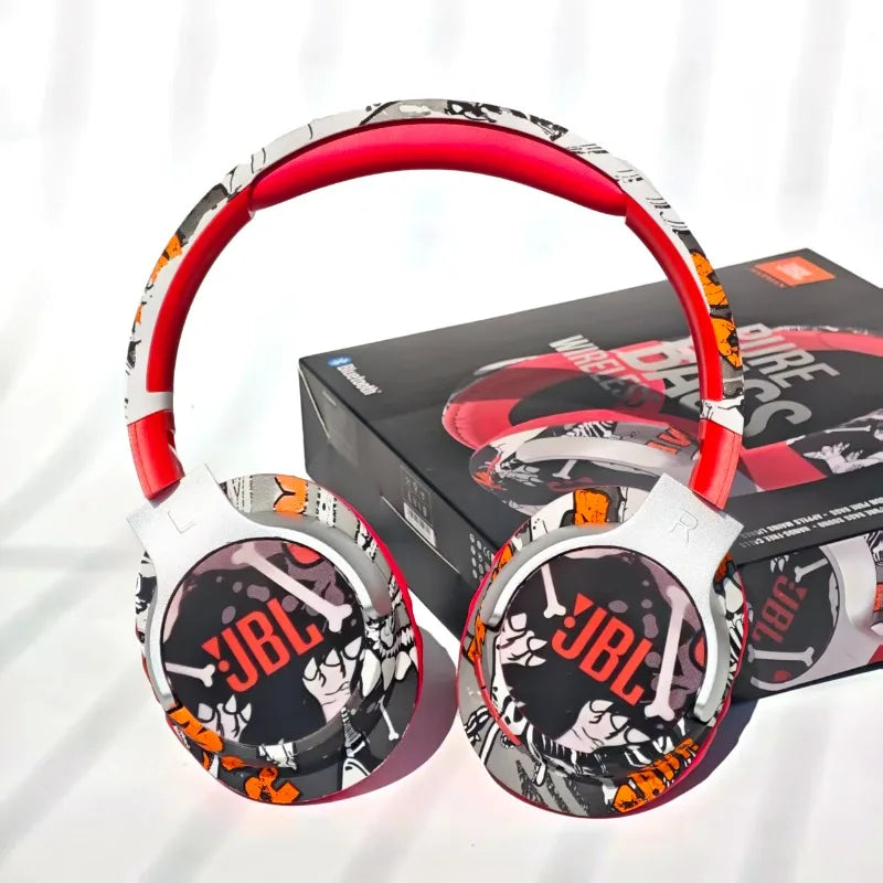 Original JBL TUNE 1000BT - Bluetooth headphones with Long battery, microphone for call, foldable and comfortable, Fast Delivery