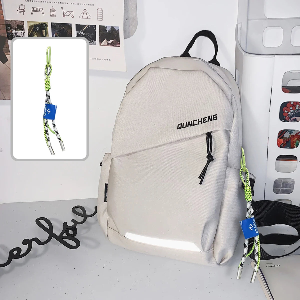 Lightweight Crossbody Chest Bag for Cycling & Outdoor Sports