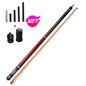 ZOKUE-Professional Billiard Cue with Case, Carom Stick, Korean 3 Cushion, Taper, 12mm Tip, 142 cm, Libre Cue with Case