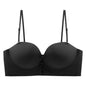 FINETOO Front Closure Sexy Push Up Bra Women Invisible Bras Underwear Lingerie For Female Brassiere Strapless Seamless Bralette
