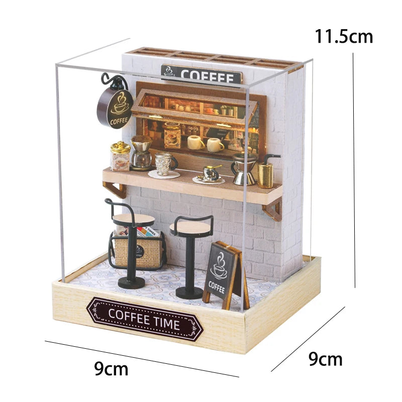 DIY Miniature Doll House 3D Puzzle Building Model Kit