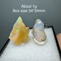 Ethiopia Opal Gem Mineral Specimen – 34x34mm Box
