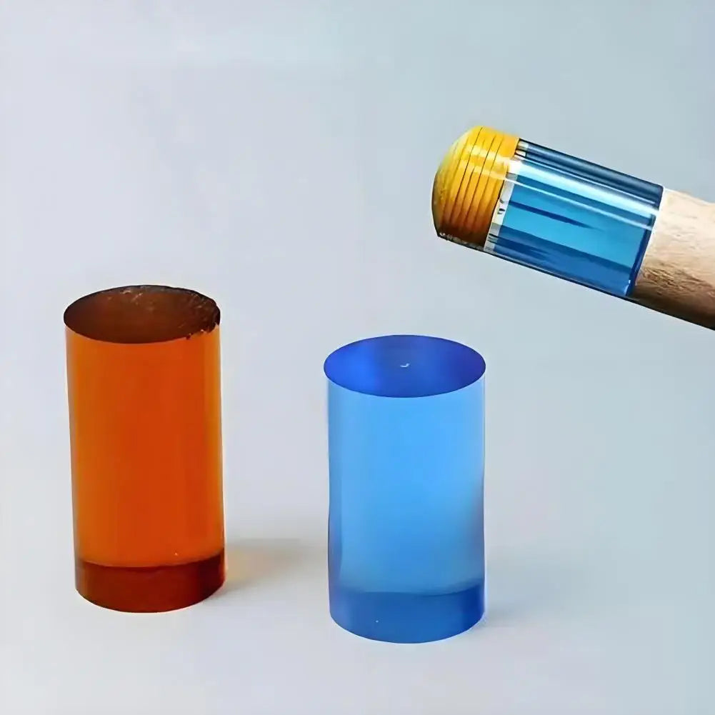 Kompakte Struktur Snooker Queue Zubehör Billard Queue Ferrule Ersatz Pool Queue Ferrule Ersatz Kit Transparent für Pool