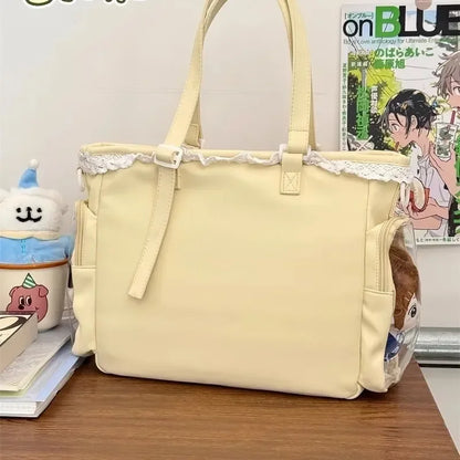 Ballet Girl Large Appetite Itabag Japanese Two-Dimension Single Shoulder Crossbody Bag Gift For Friends Women'S Handbag