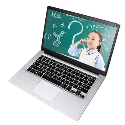 2025 14 inch Affordable Student Laptop Budget-Friendly Notebook Windows 10 for School Lightweight intel Celeron CPU USB 3.0 WiFi