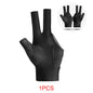 NOFOXO Open Finger Pool Glove - Breathable Snooker Billiard Glove