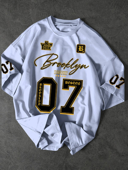 2025 Sommer Herren T-Shirt Freizeit Sportbekleidung Digital Sportbekleidung Outdoor Street Herrenmode