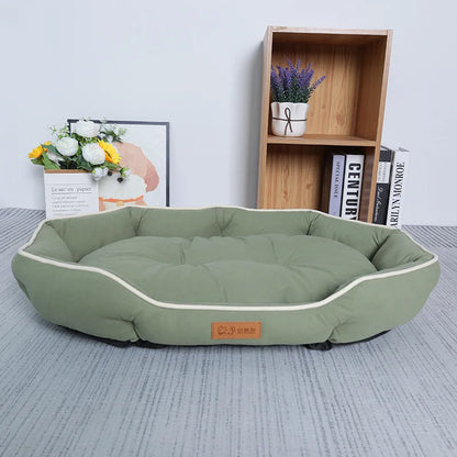 Haustiersofa Schlafsofa Großes Hundebett Haus für Katzen Großer Raum Hundesofa Schlafmatte Winter Warmes Hundekissen