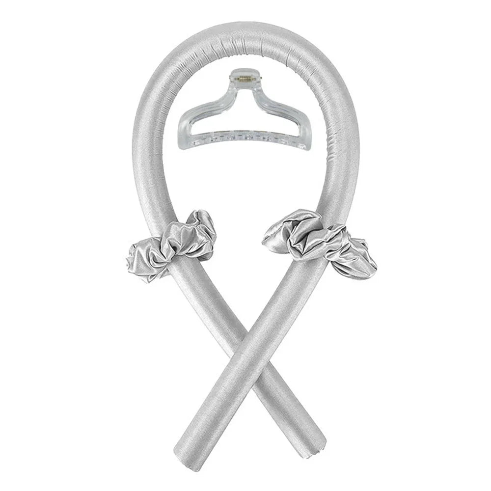 Hitzefreies Lockenstab-Stirnband Ohne Hitze Seidenlockenband Haarwickler Schlafendes Weiches Stirnband Faule Lockenwickler Haarstyling-Tools