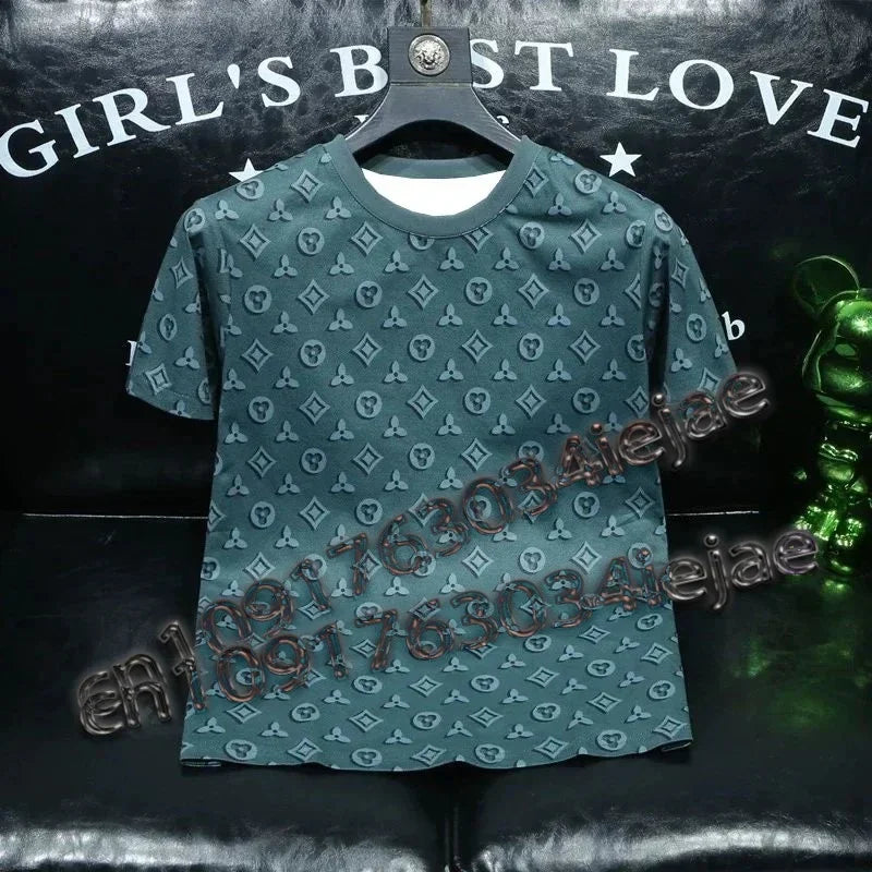 Comfortable Casual Quick-Drying T-Shirt for Men And Women 3D Printed High-End Streetwear Short-Sleeved Sports Moto Top