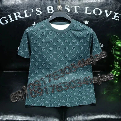 Comfortable Casual Quick-Drying T-Shirt for Men And Women 3D Printed High-End Streetwear Short-Sleeved Sports Moto Top