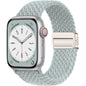 Geflochtenes Armband für Apple Watch 44mm 40mm 45mm 49mm 41mm 38mm Schnallenarmband iWatch Series SE 7 3 6 8 9 Ultra 2 Magnetisches Armband
