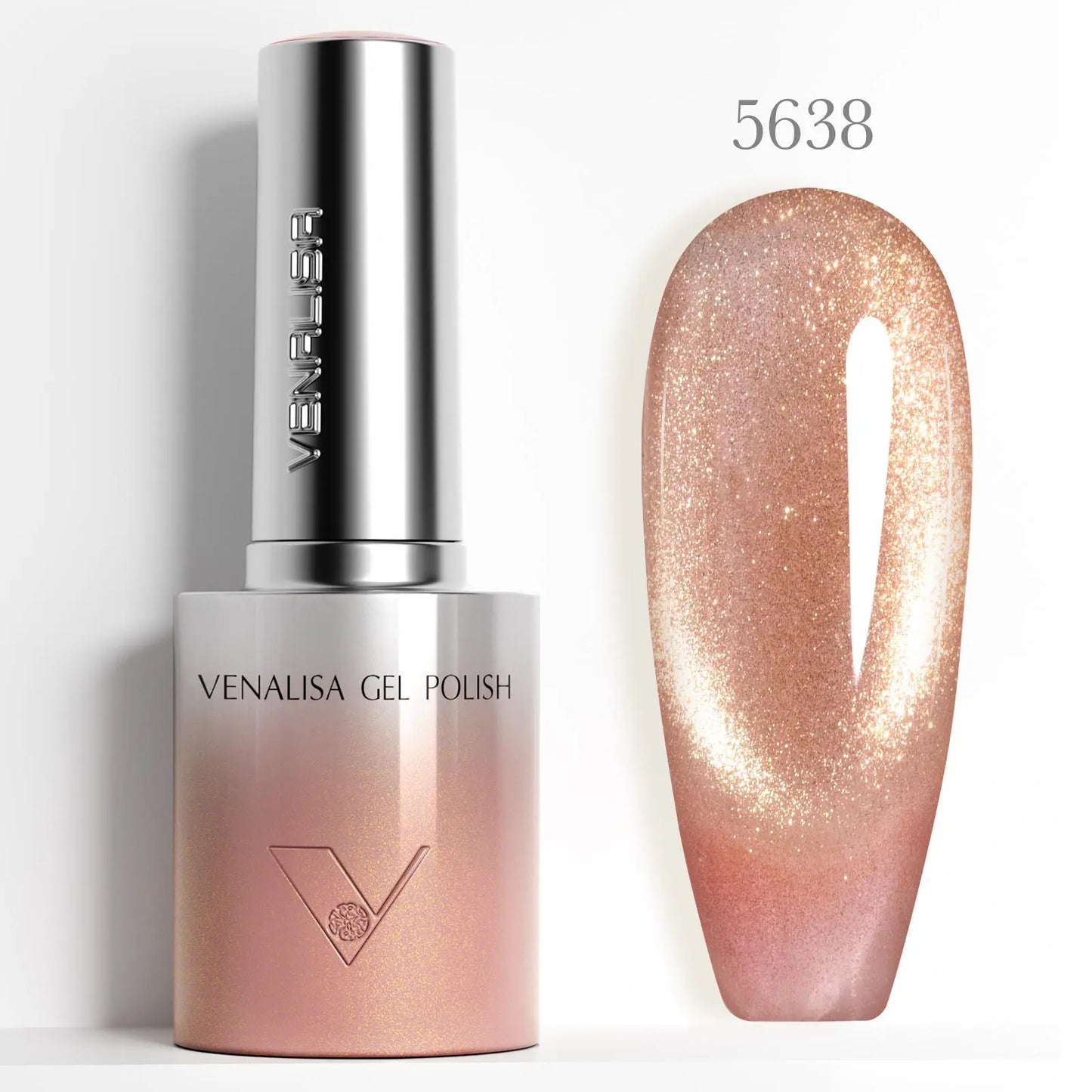 Venalisa TPO Free Hema Free 10ml Winter Nails Warm Coffee Cat Eye Nail Gel Polish Magnet Soak Off UV LED Semi Permanent Nail Gel