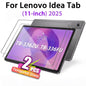 2 PCS 9H Tempered Glass Tablet Screen Protector For Lenovo Idea Tab 11 Inch 2025 TB-336ZU TB-336FU Anti-Scratch Protective Film