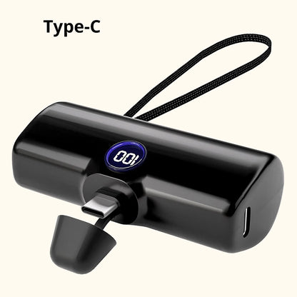 Liboer Schnelllade Powerbank LED-Anzeige Externe Mobile Batterie für iPhone Samsung Xiaomi OPPO Kompakte Powerbank