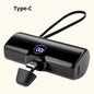 Liboer Schnelllade Powerbank LED-Anzeige Externe Mobile Batterie für iPhone Samsung Xiaomi OPPO Kompakte Powerbank