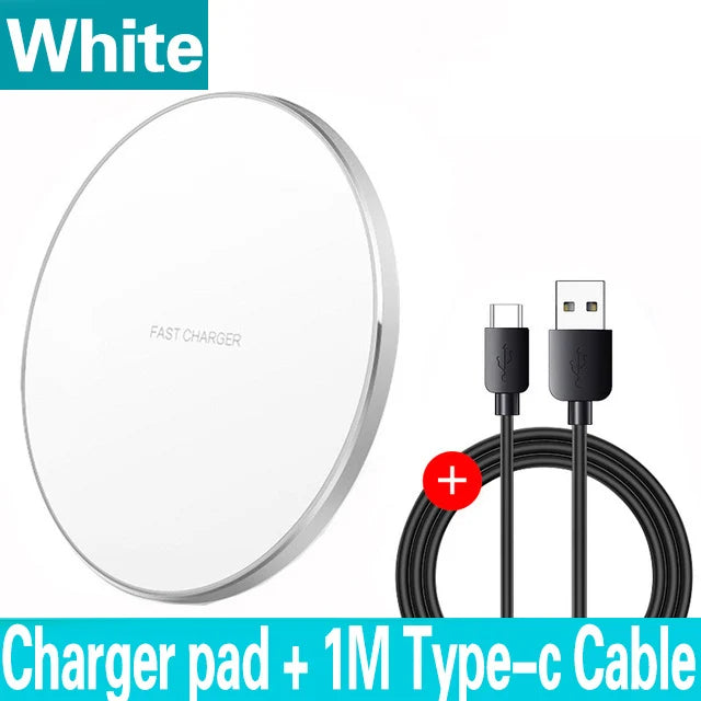 200W Wireless Charger Pad | iPhone & Samsung