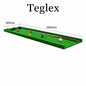 Five Points Pool Table Home Training Snooker Pocket Wooden Hole Foldable Iron Legs Playing