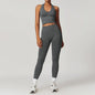 2/3/4PCS Yoga Set Gym Clothes Sportswear Seamless Yoga Suits For Women Fitness Long Sleeved Tracksuits Sports Bra Gym Leggings