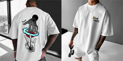 One Piece Anime T-Shirt Hip Hop Casual Unisex T-Shirt