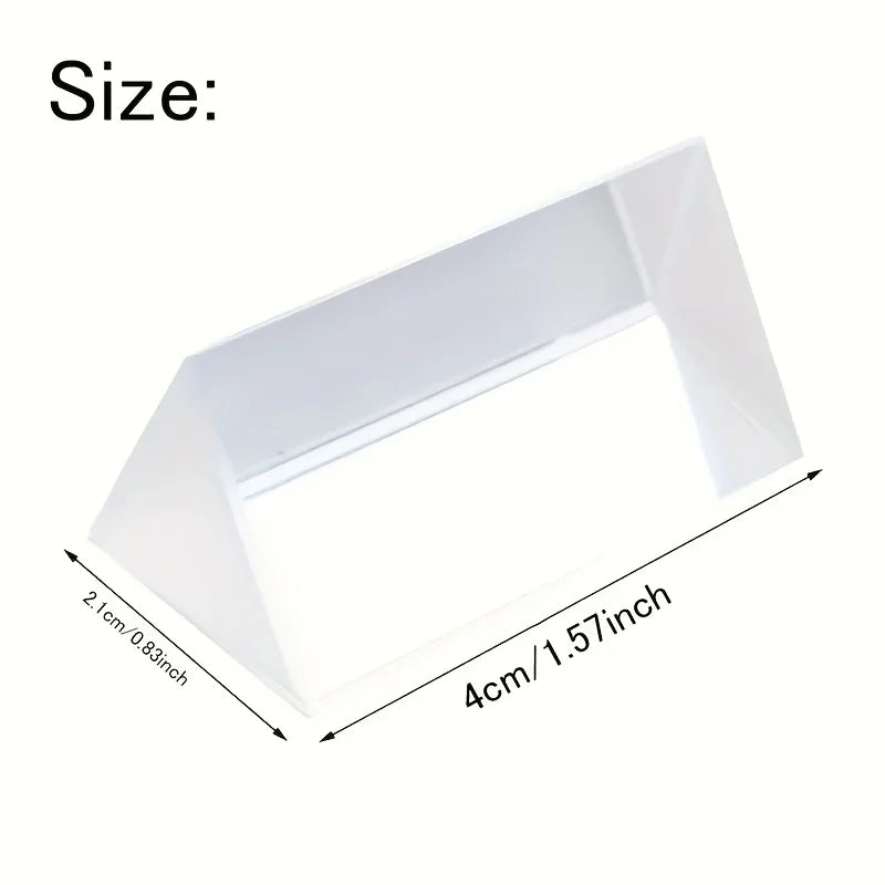 Educational Glass Prism - Spectral Reflection Tool