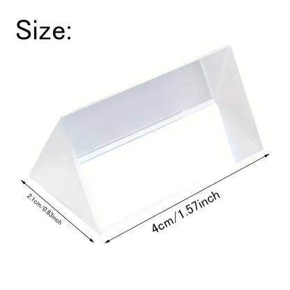 Educational Glass Prism - Spectral Reflection Tool