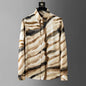 Men's Luxury Print Long Sleeve Casual Shirt