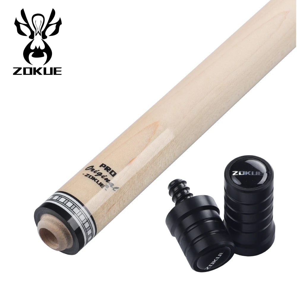 ZOKUE 3 Cushion Carom Cue Stick with Professional Carom Taper 12mm Tip 142 cm Cue