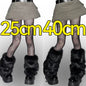 1/2Pairs Artificial Fur Plush Leg Warmers Women Autumn Winter Thermal Long Socks Girls Fashion Japanese Knee-length Stockings