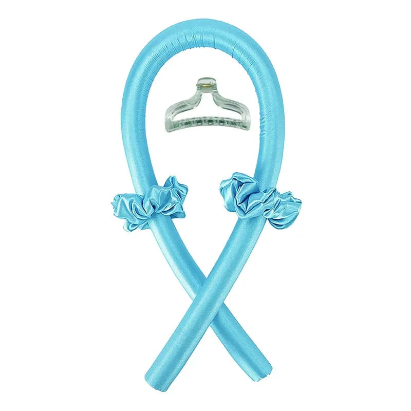 Hitzefreies Lockenstab-Stirnband Ohne Hitze Seidenlockenband Haarwickler Schlafendes Weiches Stirnband Faule Lockenwickler Haarstyling-Tools