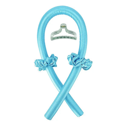 Hitzefreies Lockenstab-Stirnband Ohne Hitze Seidenlockenband Haarwickler Schlafendes Weiches Stirnband Faule Lockenwickler Haarstyling-Tools