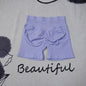 df Dynamic Shorts 4.5" Women's Seamless Yoga Shorts High Waisted Butt Lifting Breathable Workout Gym Running Comfort