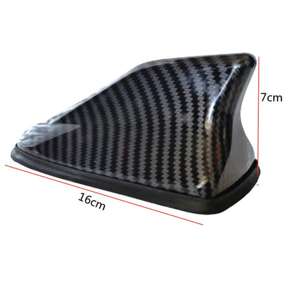 Carbon Fiber Shark Fin Car Roof Antenna - AM FM Signal