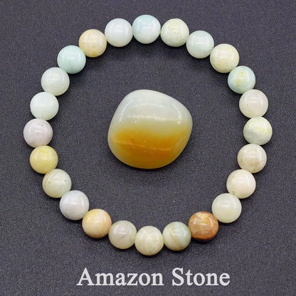 Real 5A Natural Lapis Lazuli Stone Beads Bracelet Homme Elastic High Quality Energy Healing Jewelry for Women Gift for Boyfriend