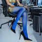 1 Paar High Waist Strumpfhose Glänzend Reflektierend Ultra-Dünn 8D Seidenstrümpfe Pferdeöl Socken Glatte Glänzende Damen Leggings Socken
