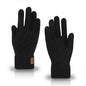  4colors Winter Warm Gloves Touchscreen Unisex Knit Finger Gloves Machine Washable Ideal for Travel Cycling Sports