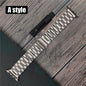 Classic stainless steel Correa for apple watch 10 46mm 42mm band Ultra 2 49mm 9 8 7 6 5 4 se 45mm 44mm 41mm 40mm 3 38mm strap