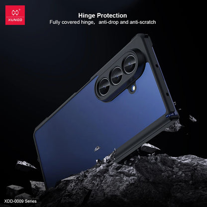 Xundd Galaxy Z Fold 7 Hinge Rebound Magnetic Case