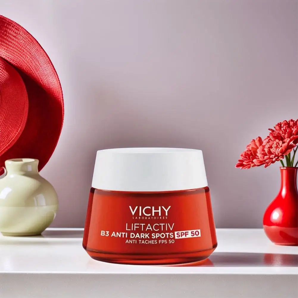 Vichy Collagen 50ml 16 Days Anti-Aging Firming Cream - Deeply Moisturizing Reduces Wrinkles Brightens Revitalizes Daily Facial